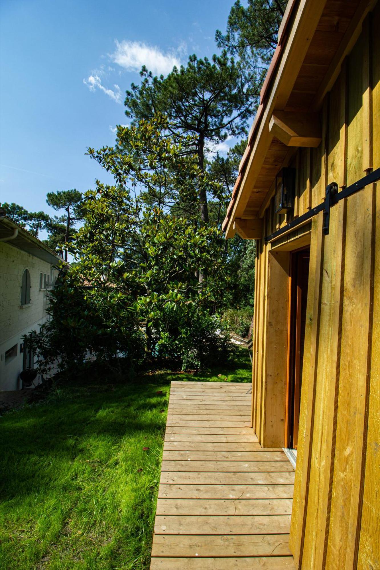Cabane Foret Proche Plage ピラ・シュル・メール エクステリア 写真